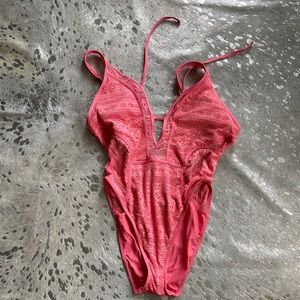 NWT Becca crochet one piece
